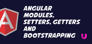 Angular modules, setters, getters and bootstrapping