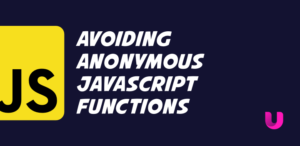 Avoiding anonymous JavaScript functions